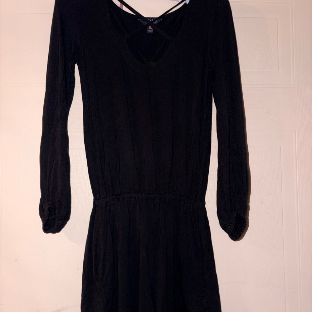 American Eagle Outfitters Soft & Sexy Black Romper